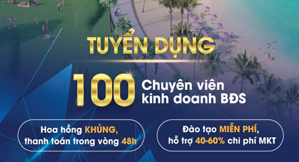 Tuyển dụng tellesale dự án vinhomes Hạ Long Xanh