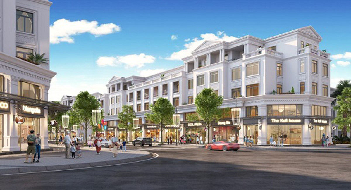 Nhà phố thương mại vinhomes hạ long xanh