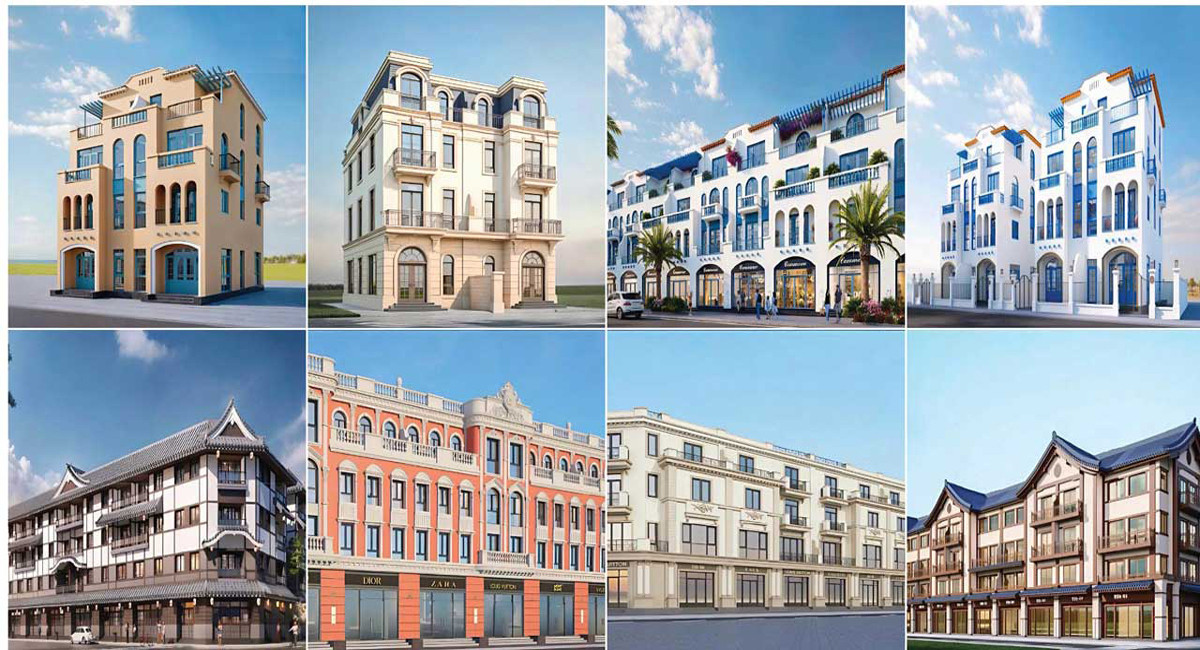 Các mẫu biệt thự vinhomes hạ long xanh