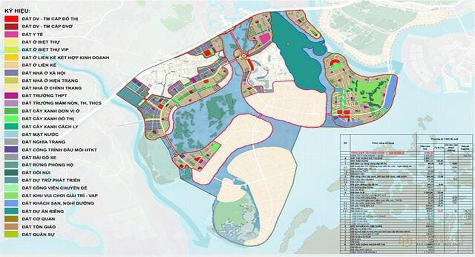 Quy hoạch dự án vinhomes hạ long xanh