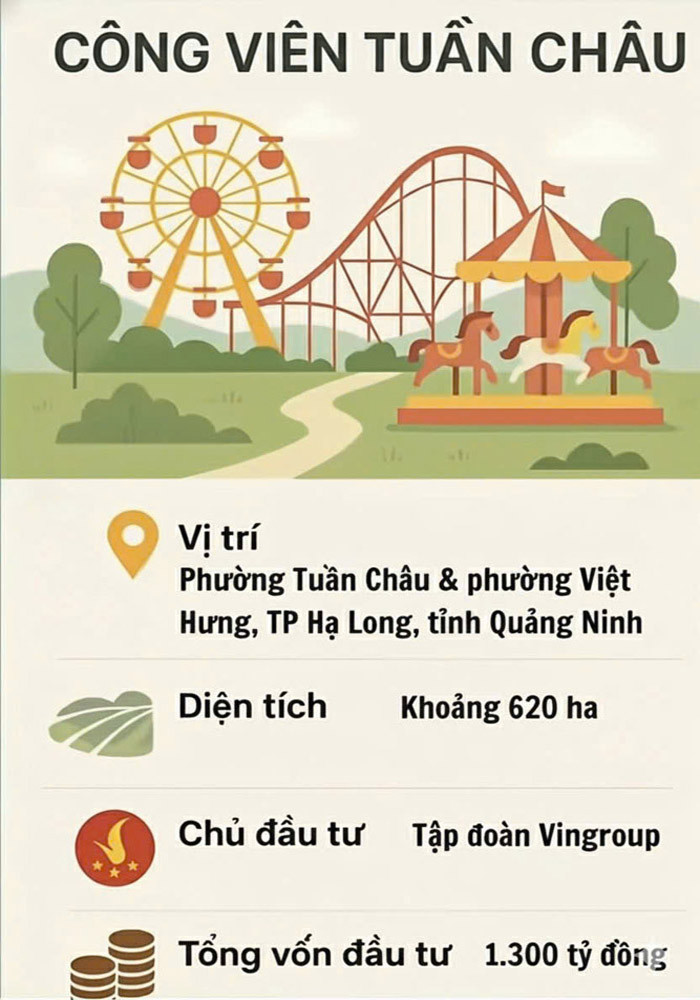 Tiện ích công viên Tuần châu tại Vin Hạ Long Xanh