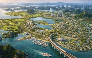 Đường sắt Hà Nội đến Vinhomes global gate Hạ Long