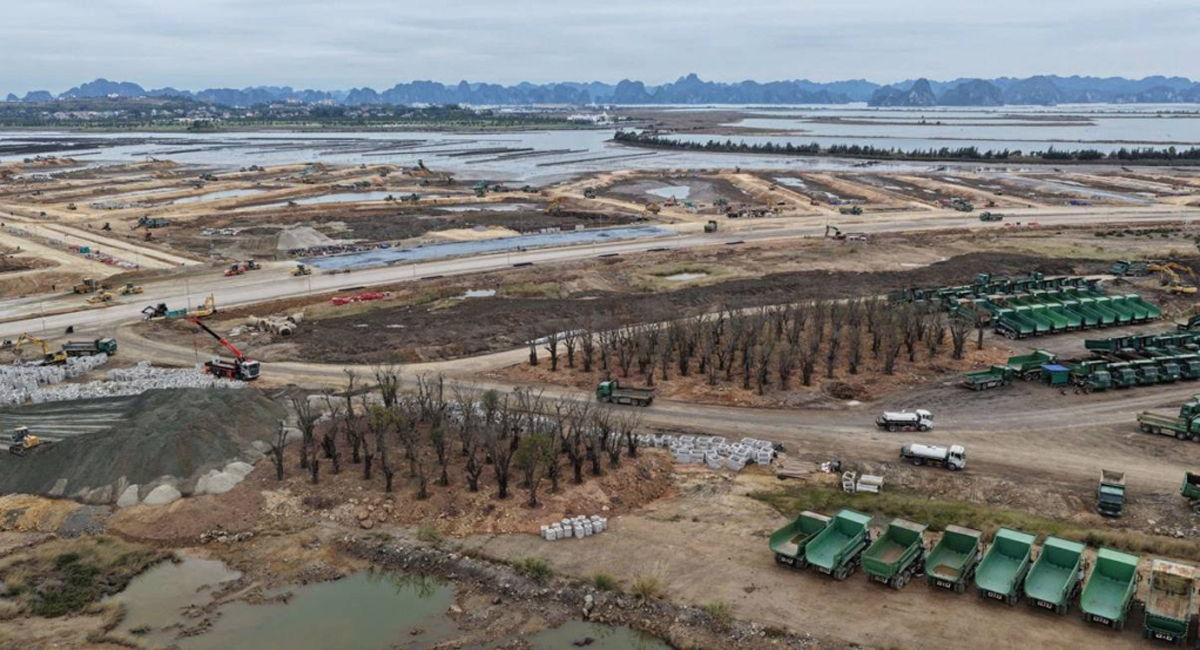 Tiến độ dự án Vinhomes Global Gate Hạ Long